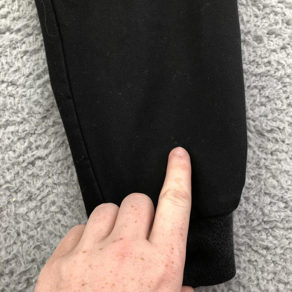 FIGS Scrub Pants Womens Small Black Technical Collection Jogger Cargo Pockets
